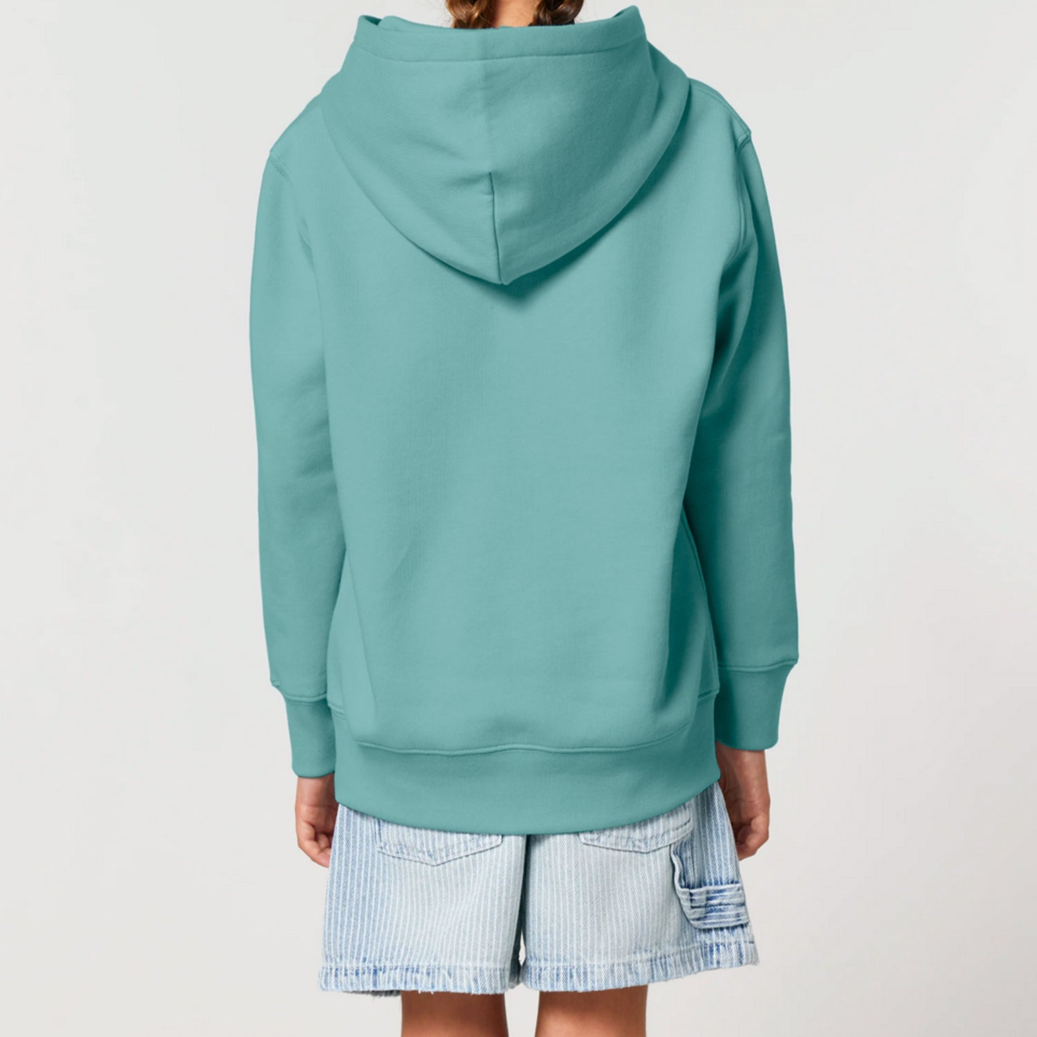 Basic Kids Hoodie Teal