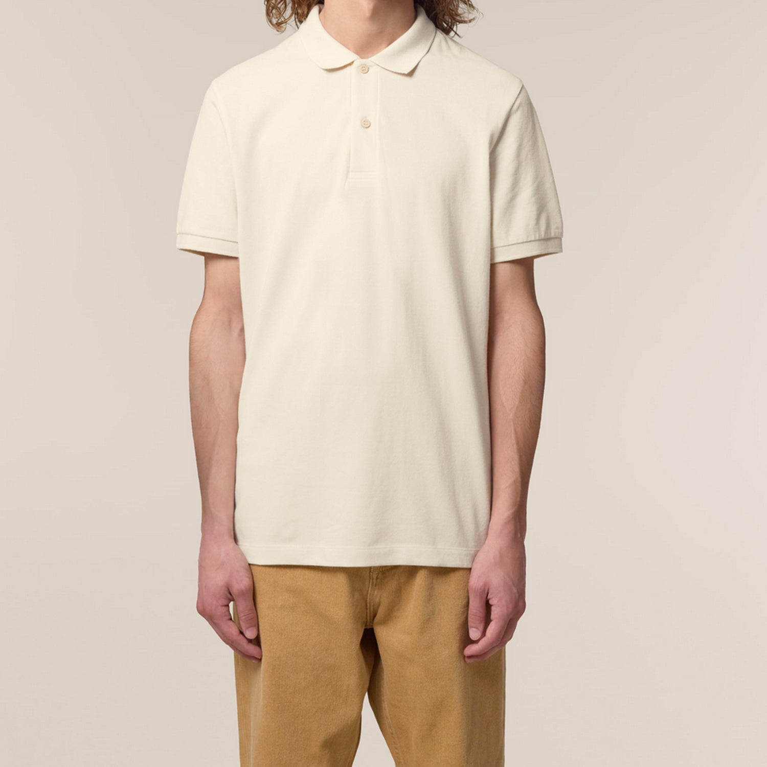 Basic Mid-Light Polo Natural