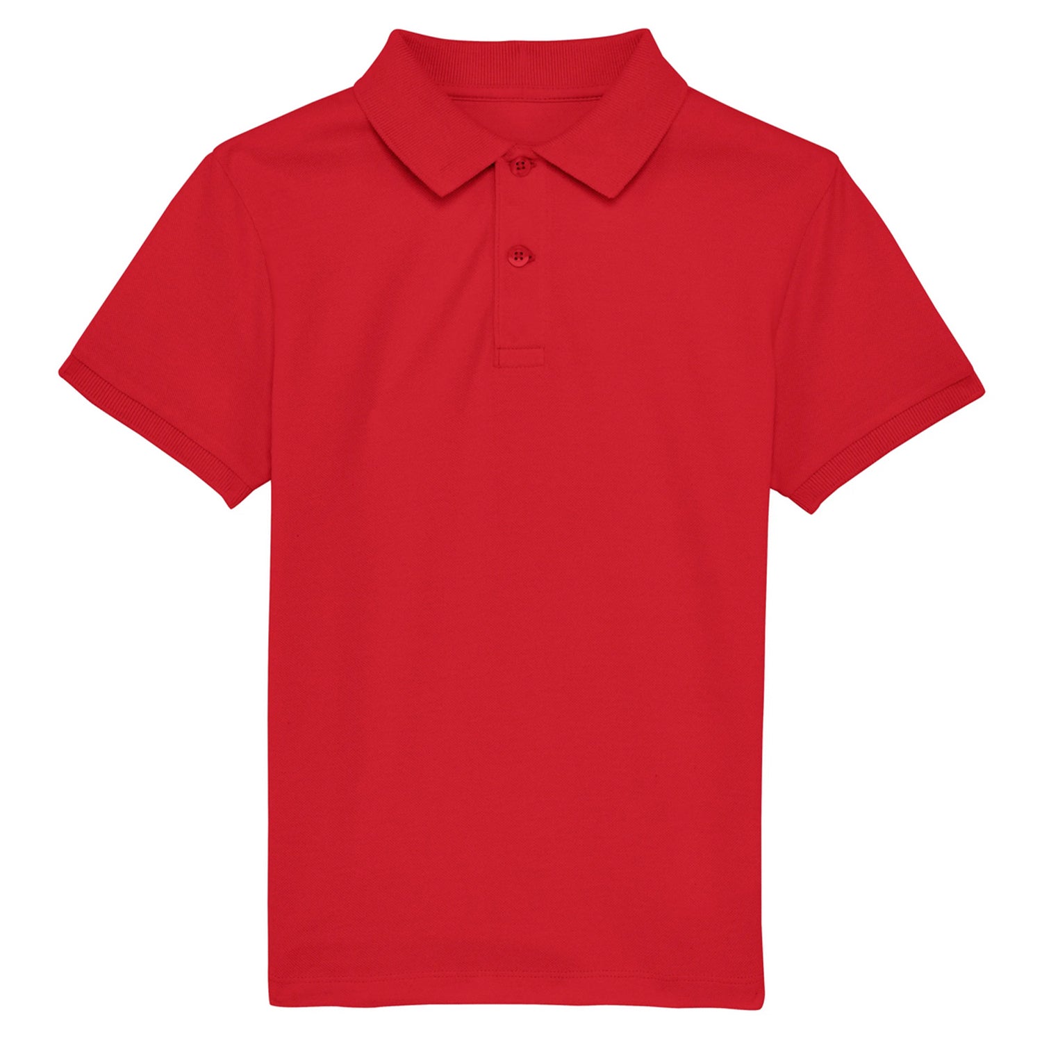 Basic Kids Polo Grey