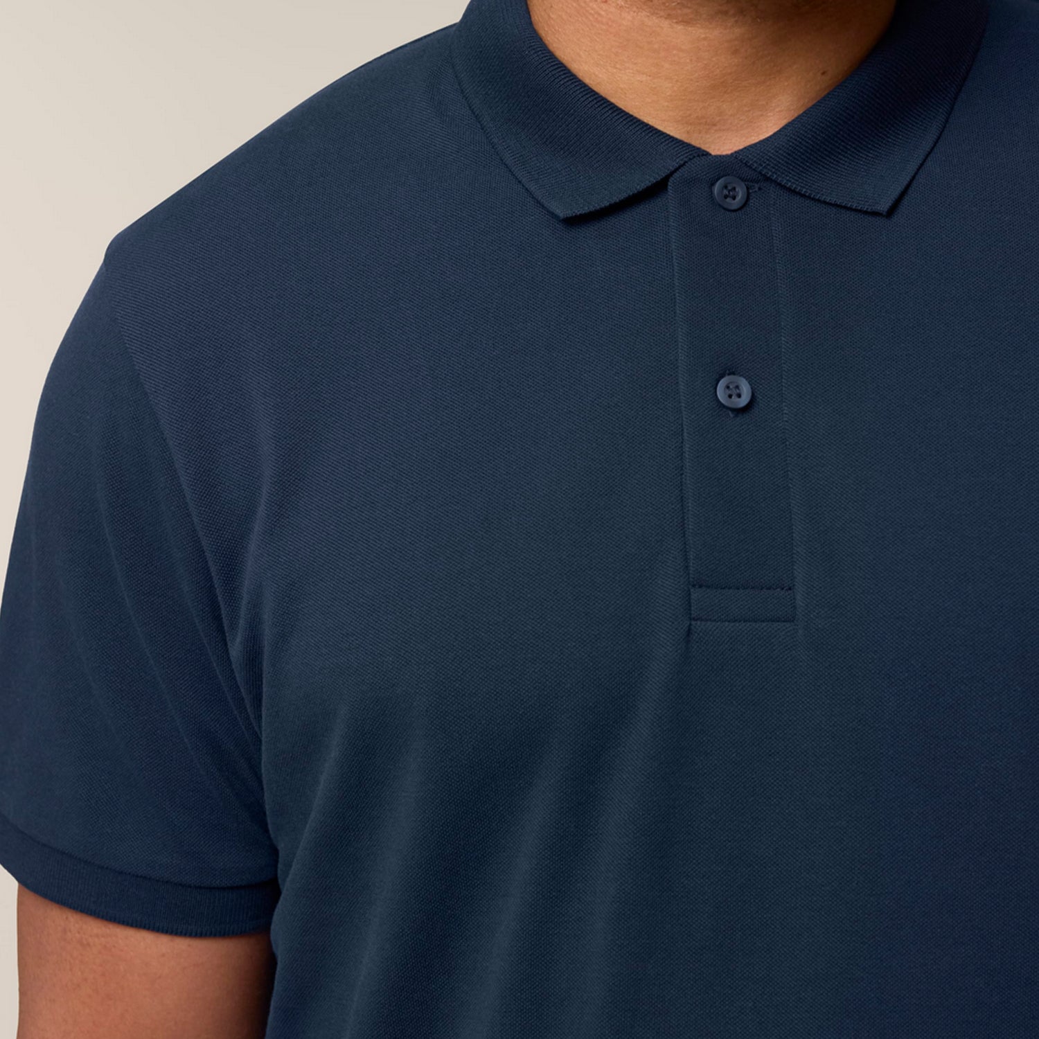 Basic Mid-Light Polo Navy