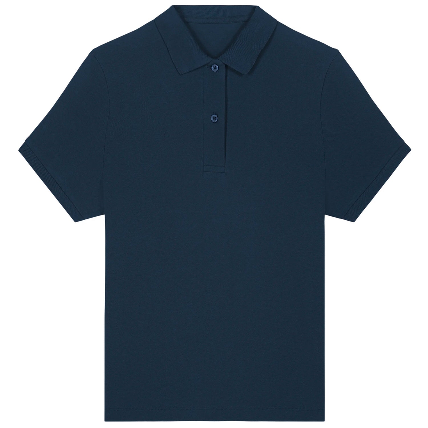 Basic Mid-Light Polo Women Navy