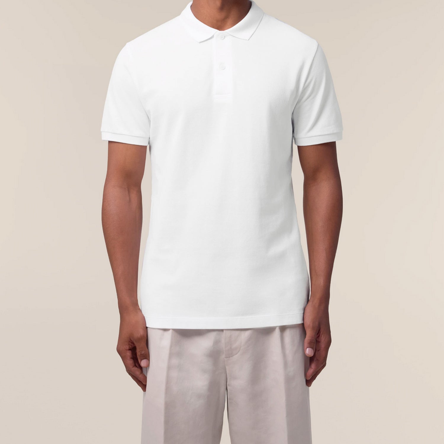 Basic Mid-Light Polo White